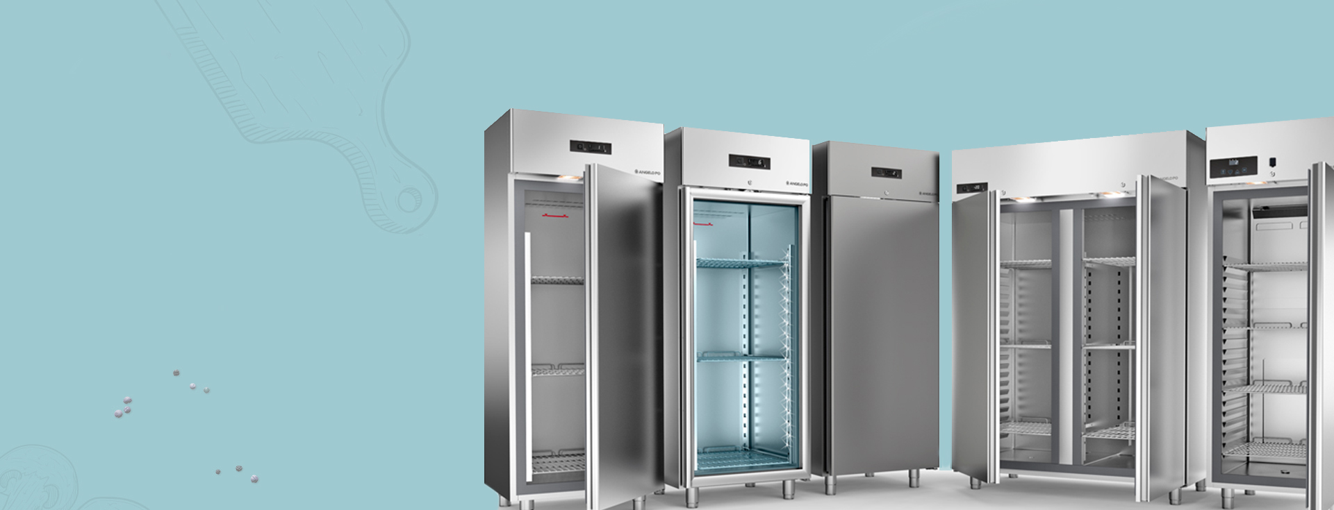 Armadi frigoriferi professionali, basi refrigerate e abbattitori | CRV Sistemi a Nanto Vicenza