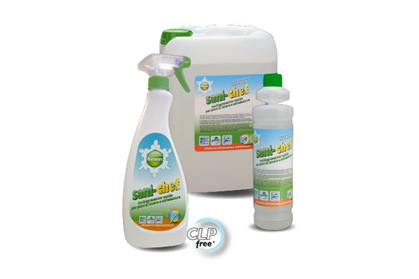 Detergenti professionali per la pulizia sani-chef | crv sistemi a nanto vicenza