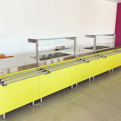 Realizzazione mensa scolastica scuola elementare possagno | crv sistemi